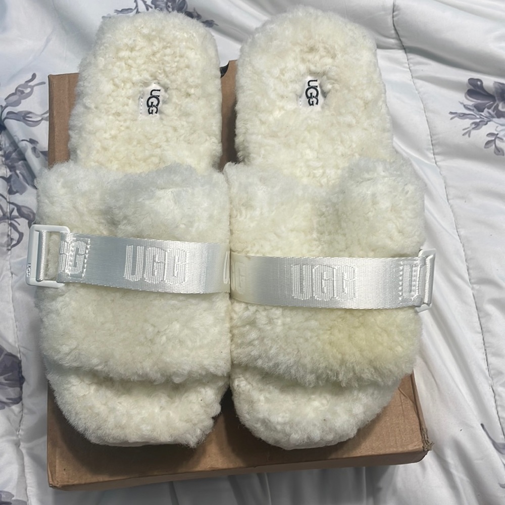 ugh fluffita slides.
